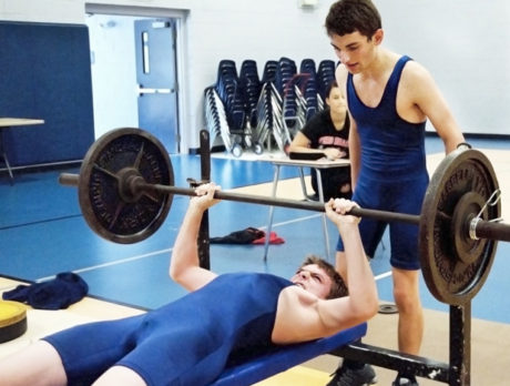 St. Ed’s wrestlers end season on positive note
