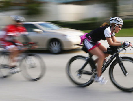Cyclists participate in ‘Tour de Vero’ for firefighters association
