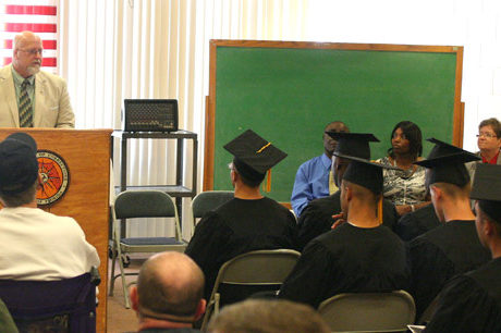 Inmates further their education, keep moving forward