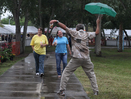 Day 3: Rain washes out crowd, not spirit at Clambake Fest