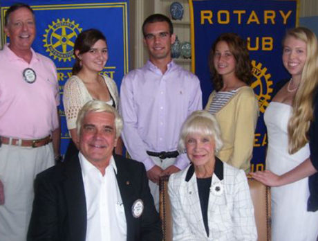 Rotary Club sponsored students at World Affairs Seminar