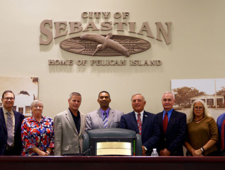 Sebastian Council unveils new dais seal