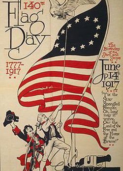 Habitat blog: The Flag. . . . and the fluttering