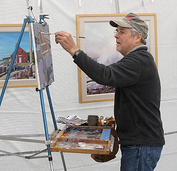 Chilly, windy weather doesn’t deter art enthusiasts from Sebastian Art Fest