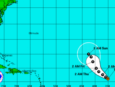 Tropical Storm Philippe poses no threats for now