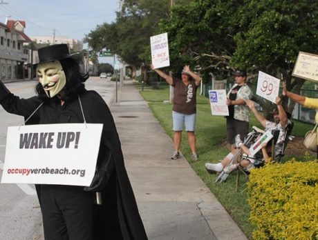 Occupy Vero Beach demonstration