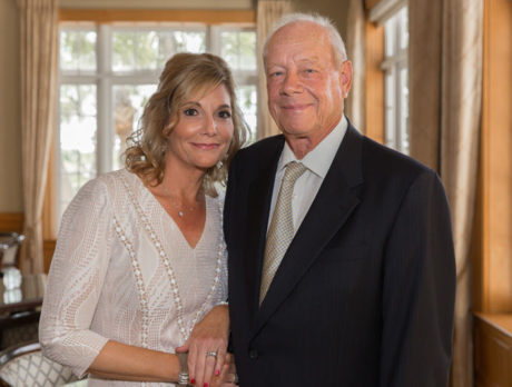 Tee party! Golf-loving couple feted at Moorings
