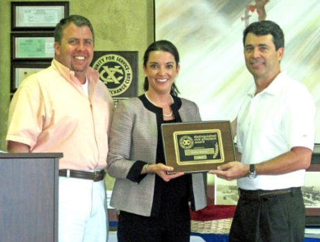 Menger, Binney, and Mantle win National Exchange Club awards