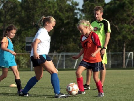 IRSA soccer practice