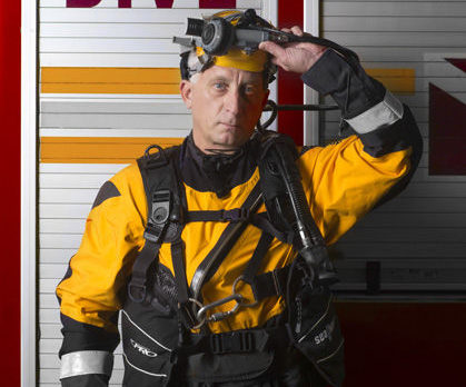 MY VERO: Dive team members are very special breed