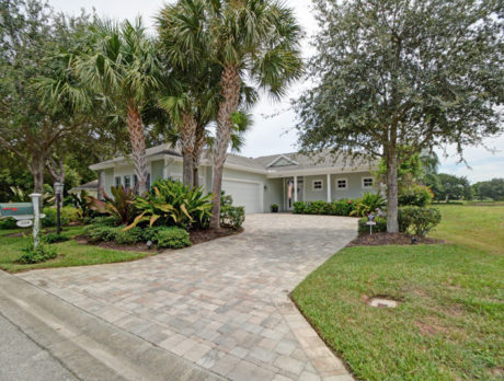 Gracious home in eco-friendly golf community beckons
