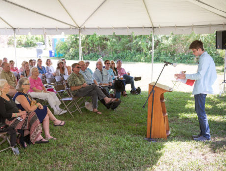 Write on: Poetry & BBQ benefit was literary feast