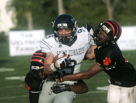 St. Ed’s loses to Delray Beach 42-35
