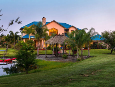 Ranchette is private wilderness lodge for a growing family