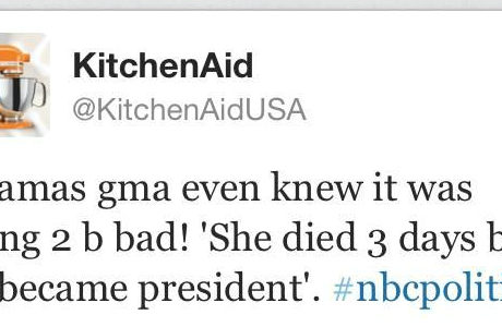 BUZZ: Who knew Twitter could make me dislike my mixer?