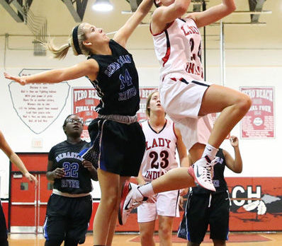 Vero’s double threat powers girls’ basketball team