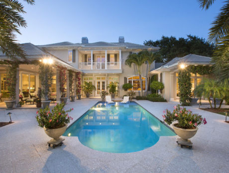 Golf course home offers elegant space and views