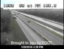 UPDATE: All lanes open after semi fire on I-95