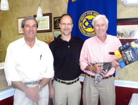 Indian River Exchangites welcome Scott Douglaso