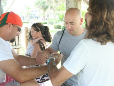 Source Ministry members get baptized at Humiston beach