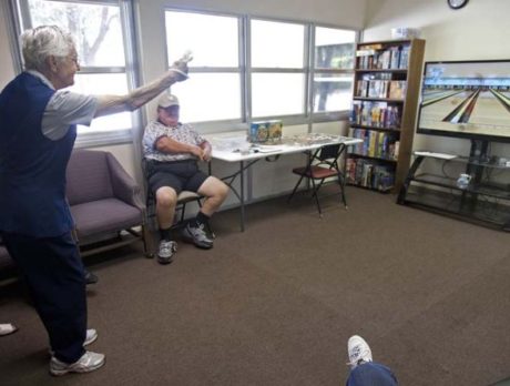 Wii bowling scores a strike at Senior Activity Center