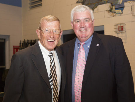 Lou Holtz scores touchdown for Scholarship Foundation