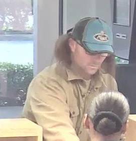 Officers searching for TD Bank robber Sunday