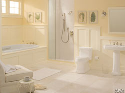 Bathroom remodeling today means less water and money down the drain