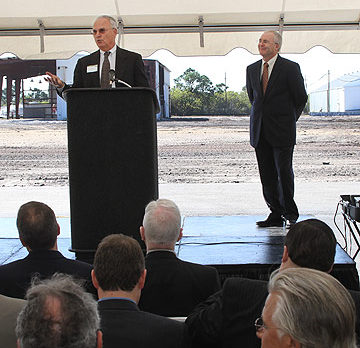 Groundbreaking held for first of its kind biofuel plant on Oslo Road