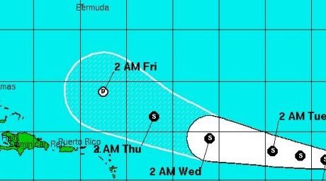 Tropical Storm Florence: downgraded to a depression