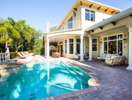 Romantic Mediterranean-style home ideal for parties