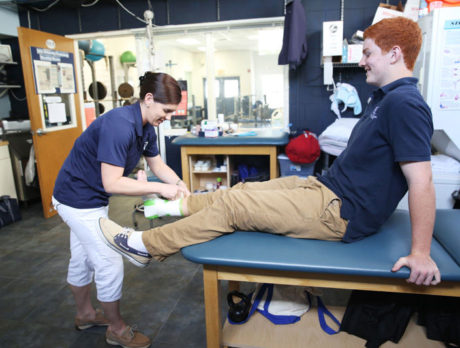 The importance of the trainer in high school sports