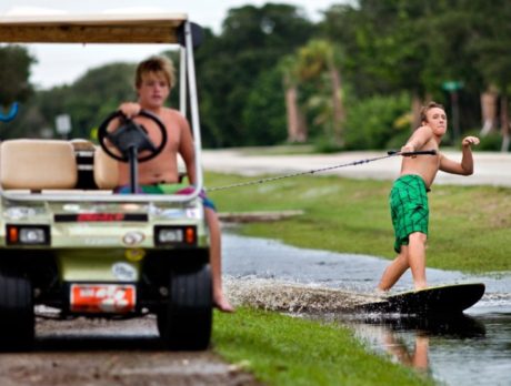 Roadside Skimboarding along A1A