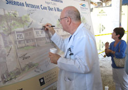 IRMC celebrates building progress at Topping Out Party