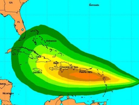 Tropical depression nine soon to become TS Isaac