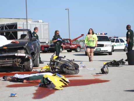 MOCK DUI: 3 dead, 5 hurt, 1 arrested at Sebastian River High