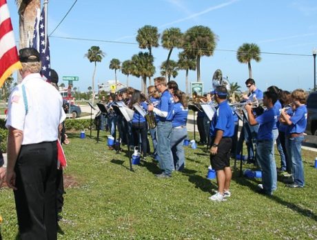 Sebastian celebrates Veterans Day