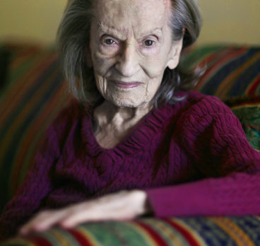 Small celebration for her 100th birthday
