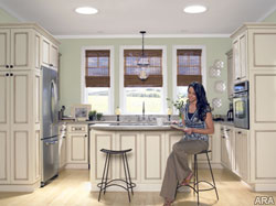 Totally tubular: Skylights that work on the first floor