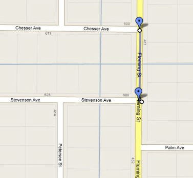 ROAD CLOSURE: Fleming Street in Sebastian Nov. 19