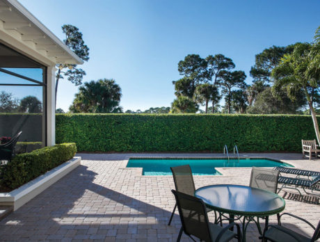 Golf course home offers elegance and privacy