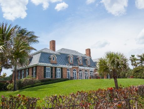 French-style oceanfront offers finely-detailed architecture