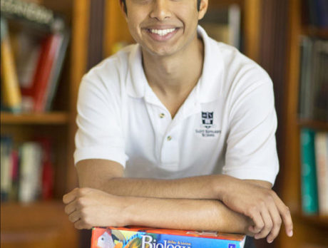 Student develops high protein cricket crackers