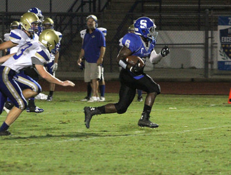 Sebastian River crushes St. John Lutheran during Homecoming