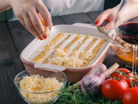 A Hearty Italian Dinner: Beef Cannelloni and Wine