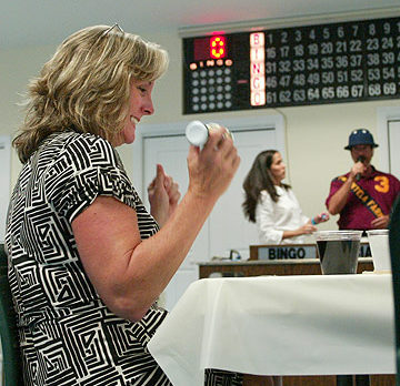 Players get a kick out of BINGO at Girl’s Night Out