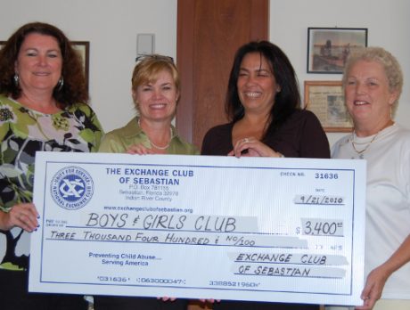 Sebastian and Fellsmere Exchange Clubs donate to Boys & Girls Clubs