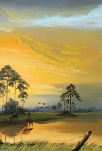 Florida Highwayman Charles Walker featured at gallery