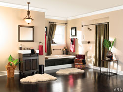 Simple and chic bathroom perk-ups