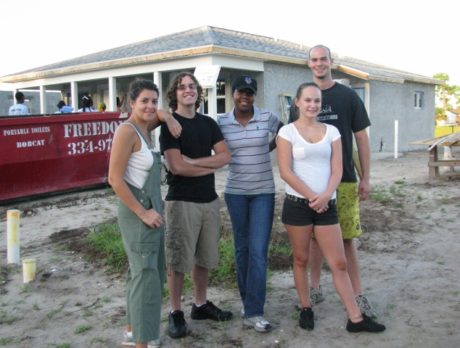 College, church teams get busy on Habitat jobsite